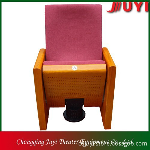 JY-912 factory wholesale wooden chair with soft cushion armrest wooden chair